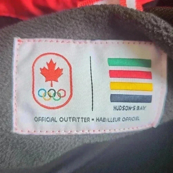 NWOT Hudson Bay 2014 Canada Olympic Jacekt Women's Size  Large - Picture 8 of 9